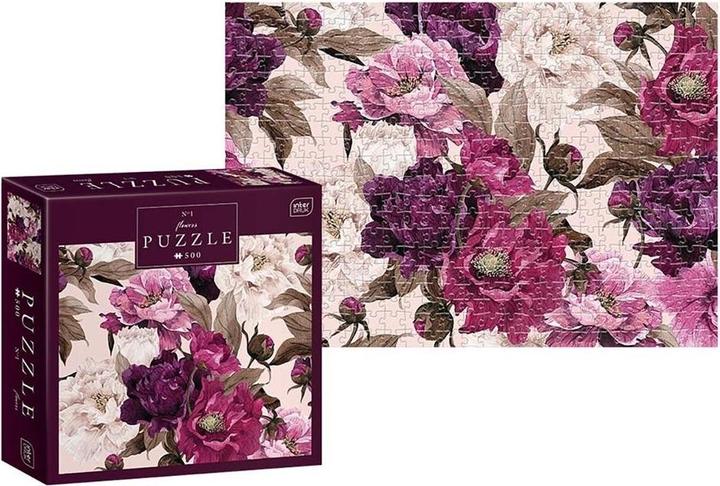 Interdruk PUZZLE 500 ELEM FLOWERS 1 (500 pieces)