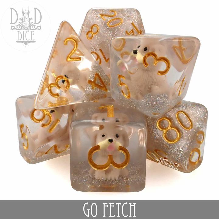 DnD Dice Go Fetch Dice Set