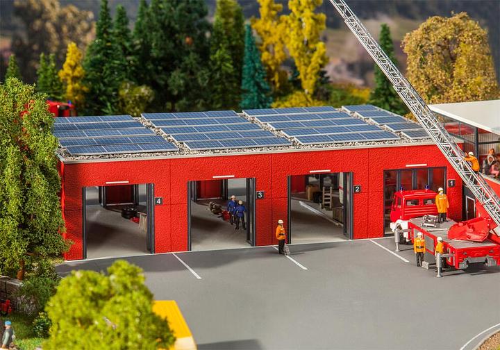 Image du produit Faller 130160 H0 Caserne de pompiers moderne