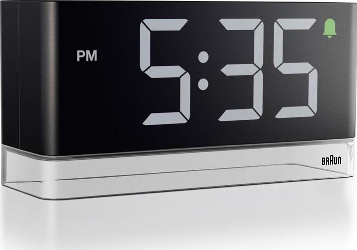 Braun LED digital alarm clock