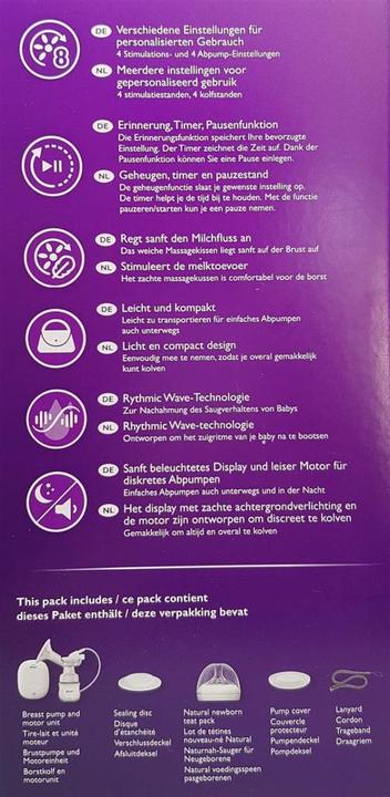 Produktbild Philips Avent Easy Comfort - elektrische Einzelmilchpumpe