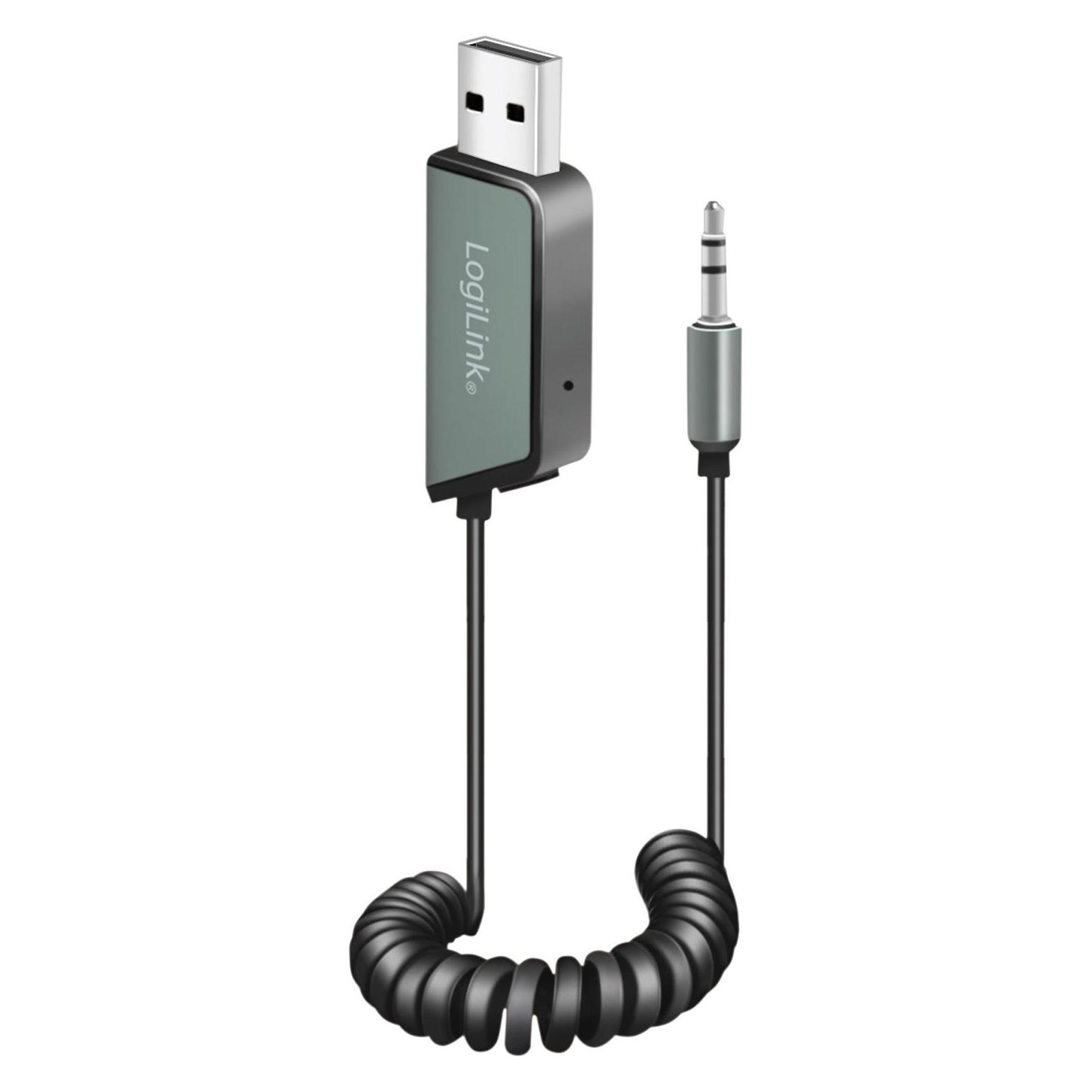 LogiLink Stereo Bluetooth in-car (Aux) audio receiver, BT5.3