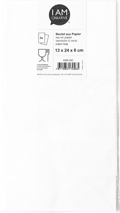 Actual product image I Am Creative Paper bag (Wrapping paper, 6 x)