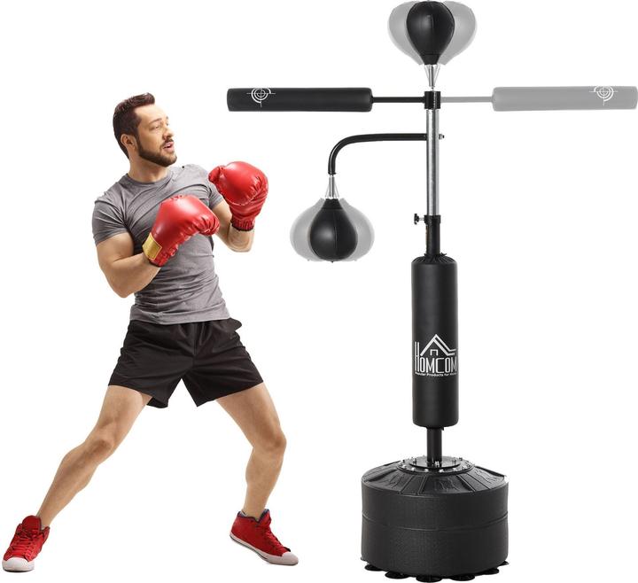 Actual product image Homcom 3-in-1 boxing stand with 2 speed balls (88 cm, 11.50 kg)