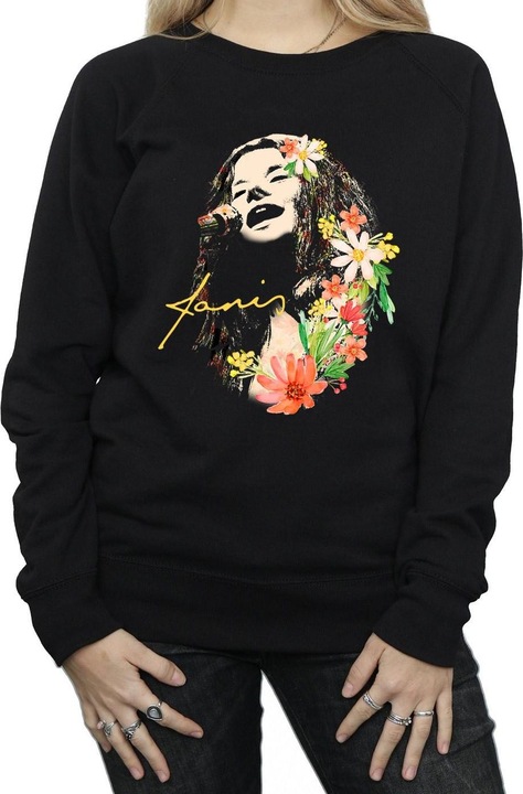 Produktbild Janis Joplin Floral Pattern Sweatshirt (M)