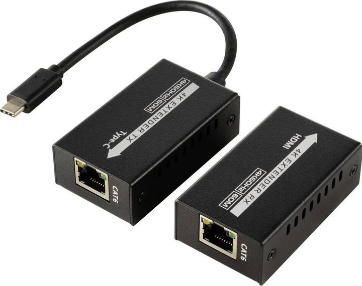 Produktbild SpeaKa Professional SP-TPCE-500 HDMI Extender über Netzwerkkabel RJ45 60 m (Extender)