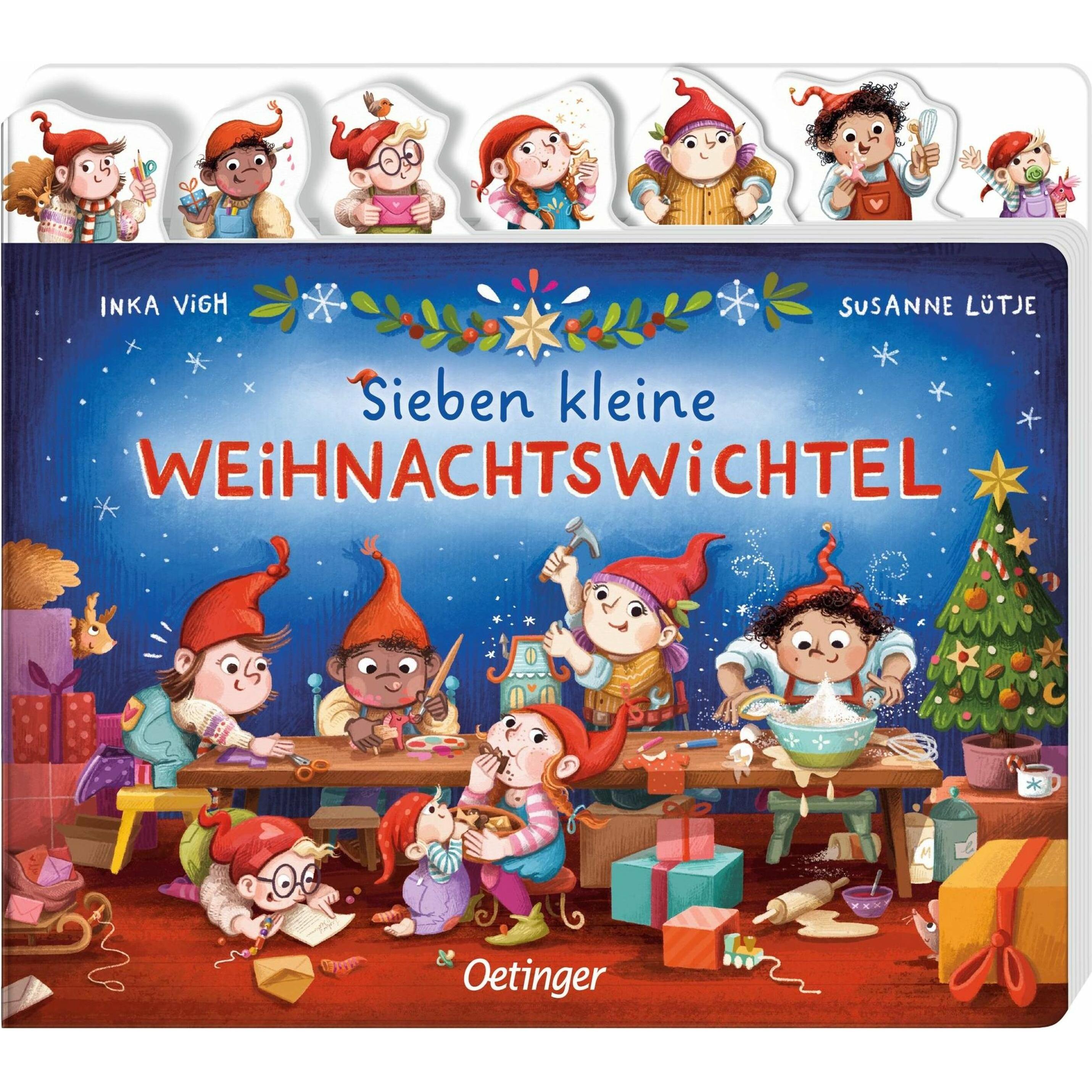 Thumbnail - Oetinger Sieben kleine Weihnachtswichtel