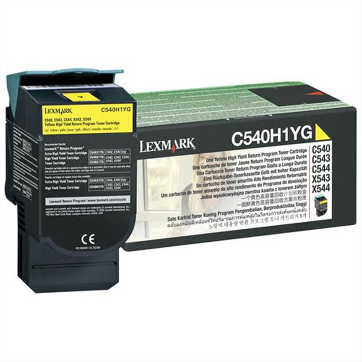 Produktbild Lexmark C540h1yg (Y)