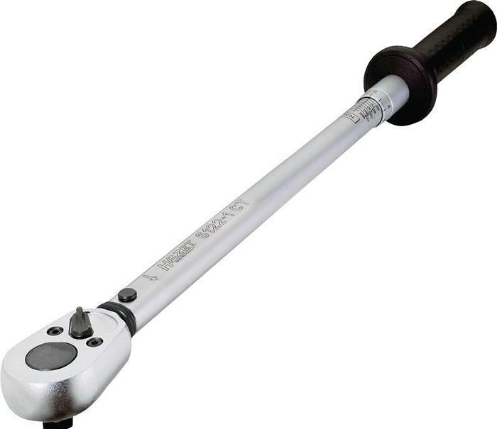Actual product image HAZET Torque wrench 6111-1CT ∙ Nm min-max: 20 - 120 Nm ∙ Tolerance: 2% ∙ Square, solid 10 mm (3/8 i… (3/8", 20 Nm, 120 Nm)