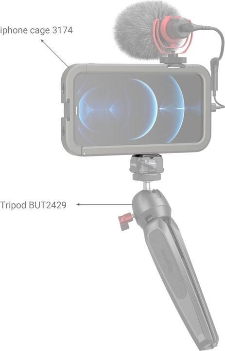 Actual product image SmallRig Drop-in HawkLock mini Universal Quick Release Top Mount Plate 3730C (Quick coupling plate)