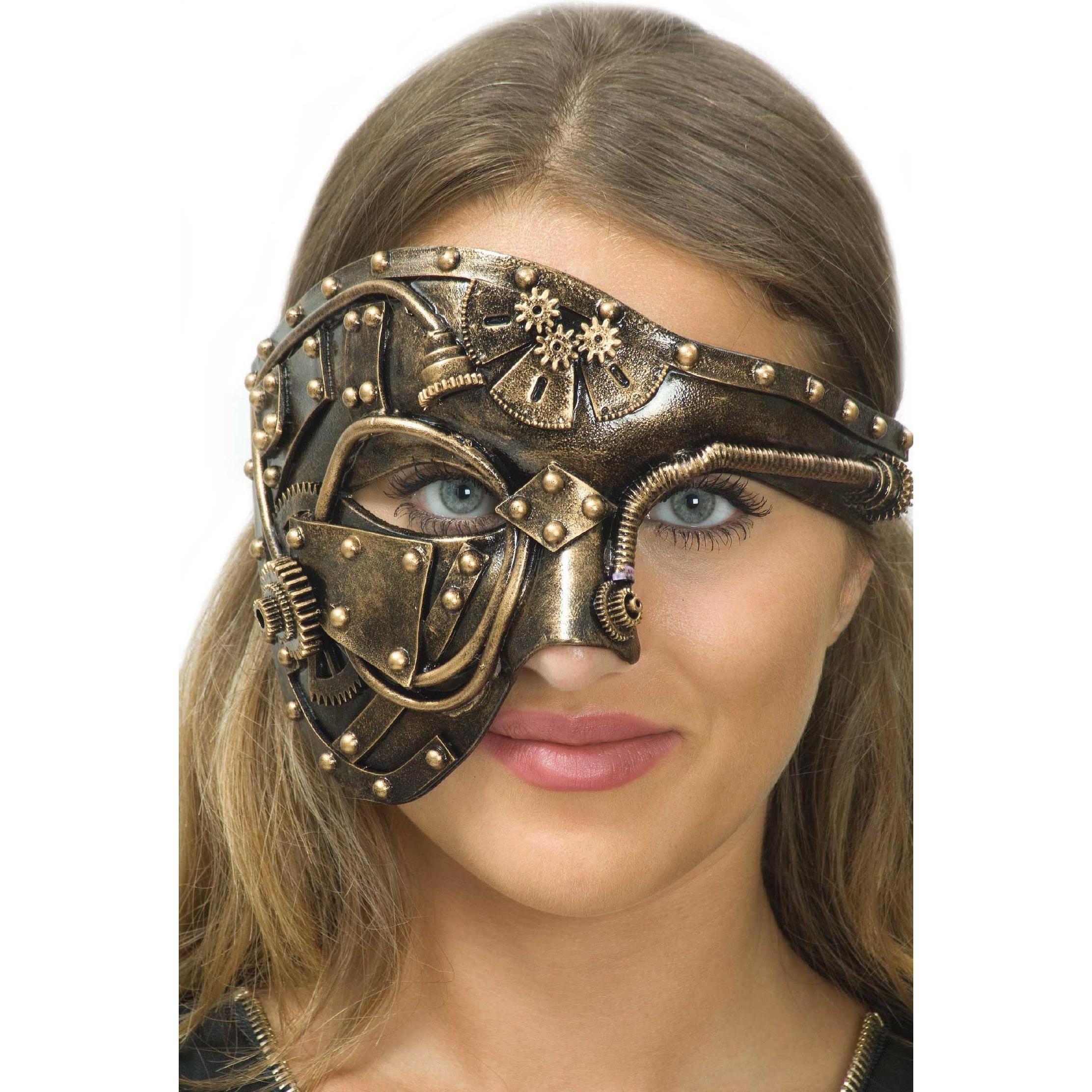 Zoelibat Halbmaske Steampunk