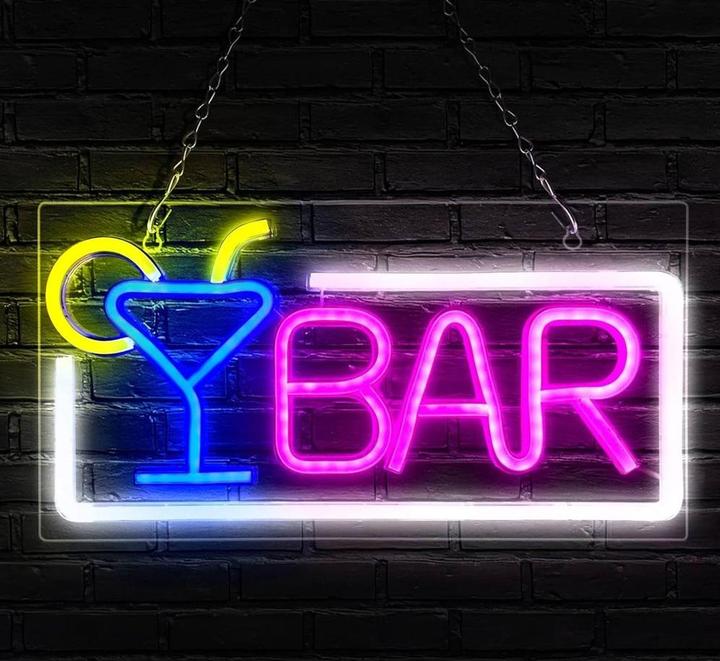 Actual product image Sombo Neon light BAR sign