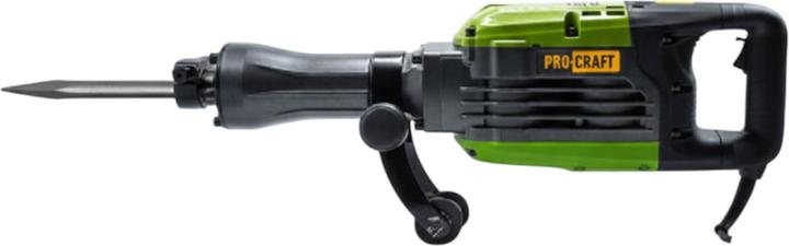 Produktbild Procraft PSH2600 Abbruchhammer 1200 W 50 J 1400 Schläge pro Minute + Meissel + Koffer (Netzbetrieb)