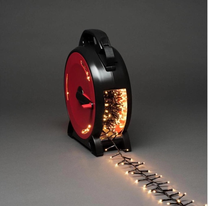 Produktbild Konstsmide LED-Lichterkette Kabelaufroller, 1200 LED, 26.3 m, Outdoor (26.38 m)
