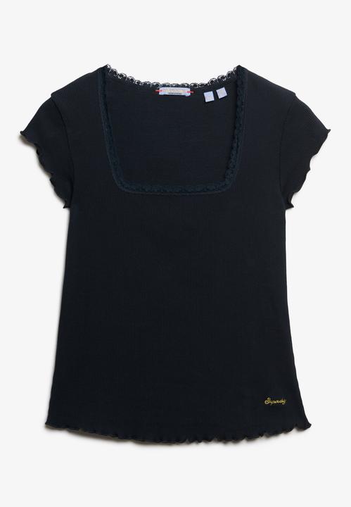 Actual product image Superdry Essential Square Neck S/s Tee (10XL)