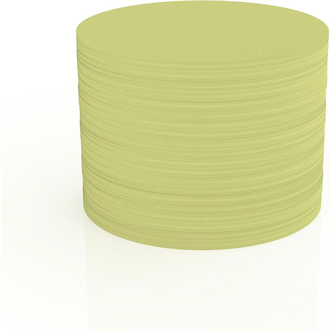 Magnetoplan, Zubehör Präsentieren, Kommunikationskarte rund, Ø 100 mm gelb