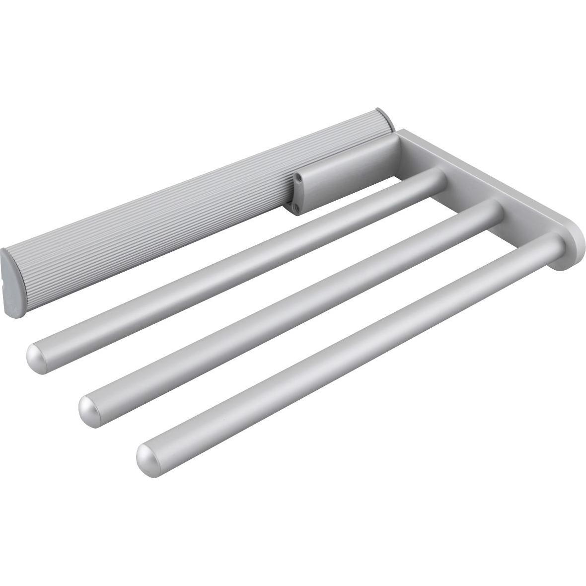 Grimme, Möbelausstattung, Geschirrtuch-Auszug Eris 3-armig 465 mm Alu natur eloxiert (1 Stk.)