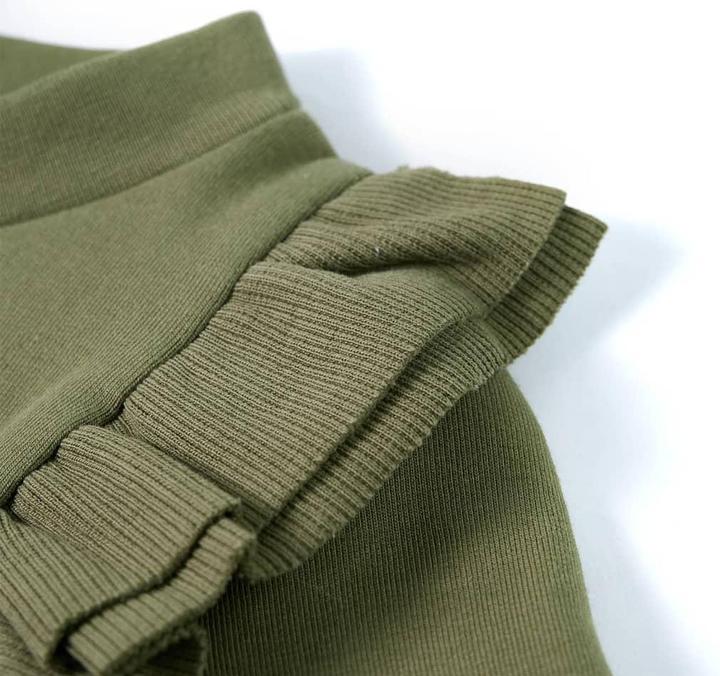 Produktbild VidaXL Kinder-Sweatshirt Khaki 140,Material: 95 % Baumwolle. 5 (140)