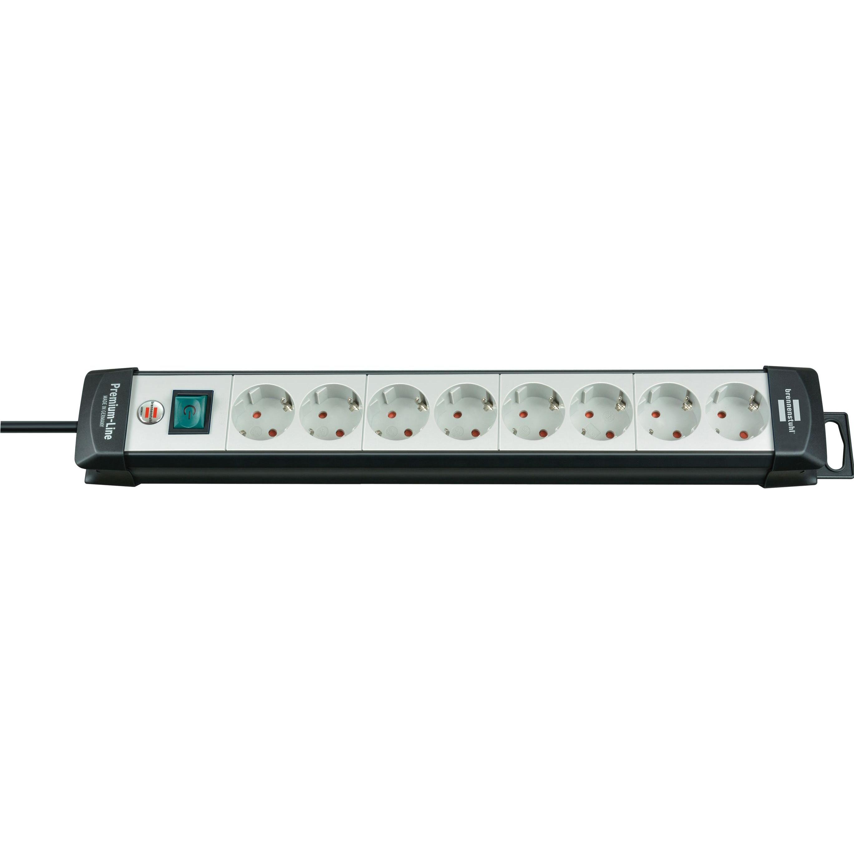 Brennenstuhl, Steckdosenleiste, Premium-Line (8 x, CEE 7/3, 5 m)
