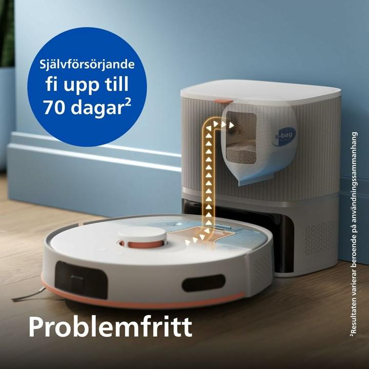 Produktbild Philips HomeRun 5000 Series Saug- & Wischroboter (10000 Pa, Wischtuch)