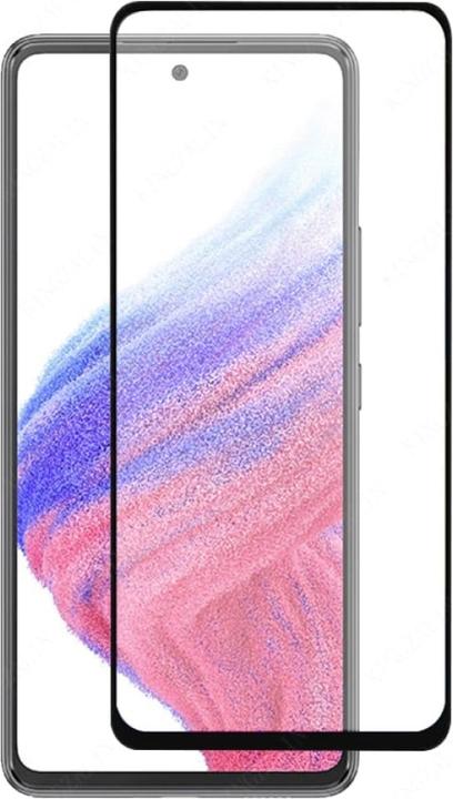 Actual product image Screenguard Samsung Galaxy A53 5G Full Screen Protective Glass Film 2.5D 9H (1 pcs., Samsung Galaxy A53 5G)