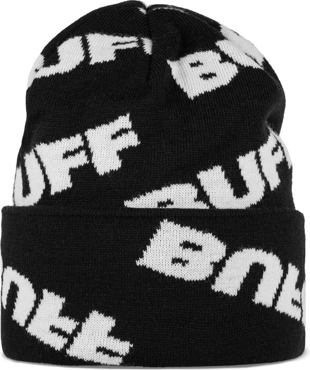 Actual product image Buff Knitted Hat Hido Black