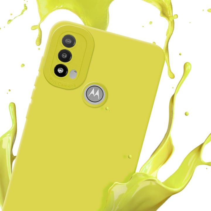 Produktbild Cadorabo Hülle für Motorola MOTO E20 im TPU Fluid LM162 Style (Motorola Moto E20)