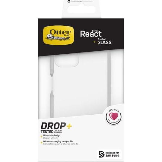 Thumbnail - OtterBox React + Glass Bundle - Kit (Samsung Galaxy A22), Smartphone Hülle, Transparent