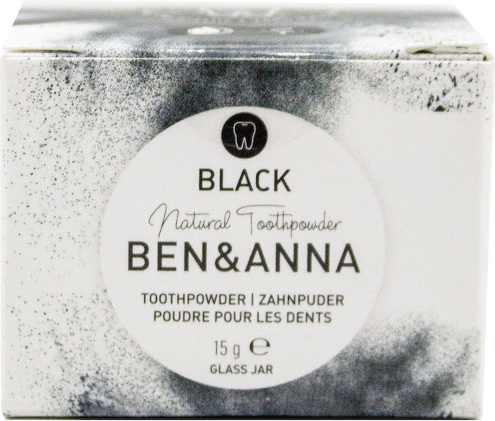 Produktbild Ben & Anna Zahnpuder Black (15 ml)