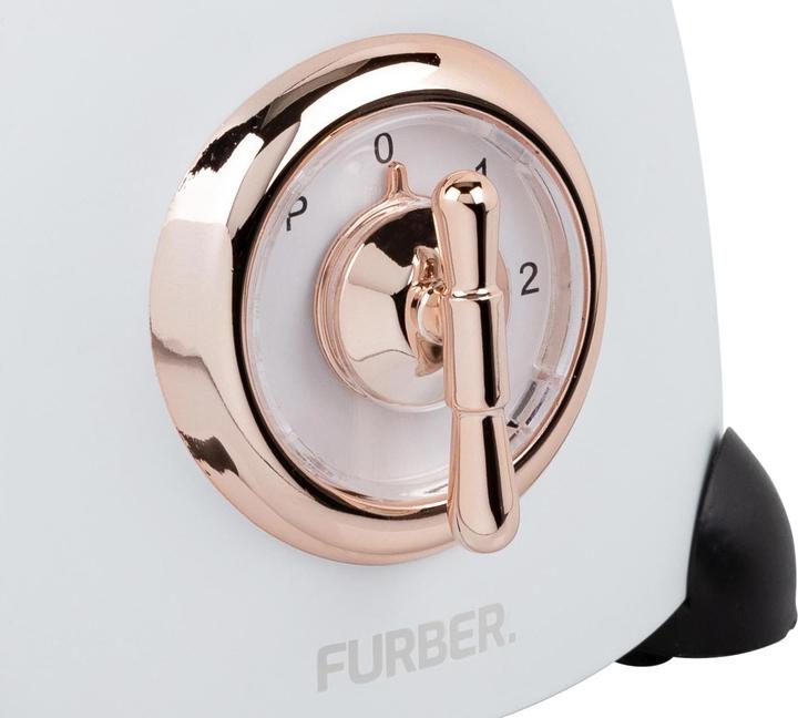Image du produit Furber Wasserkocher, Standmixer und Toaster Set, Rosegold
