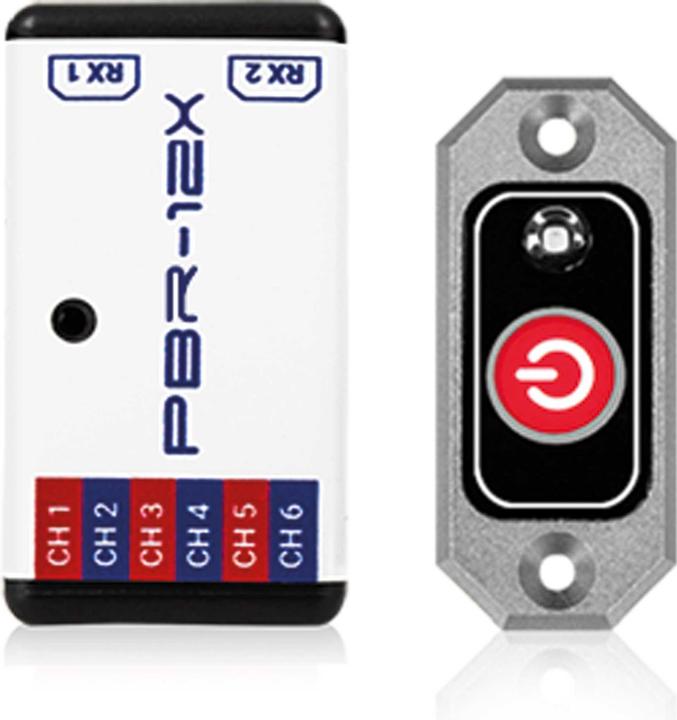 Actual product image Powerbox Systems pbr-12x 12-channel servo distributor with electronic switch and hv supply