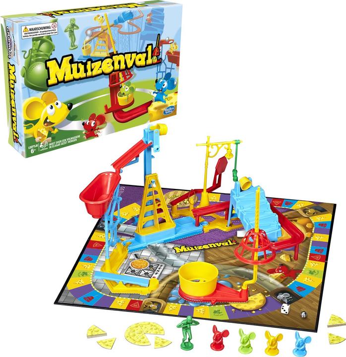 Actual product image Hasbro Classic Mousetrap (German, 2 - 4 Players)