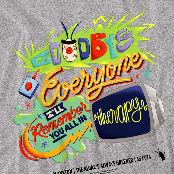 Produktbild Spongebob Squarepants Therapy TShirt (S)