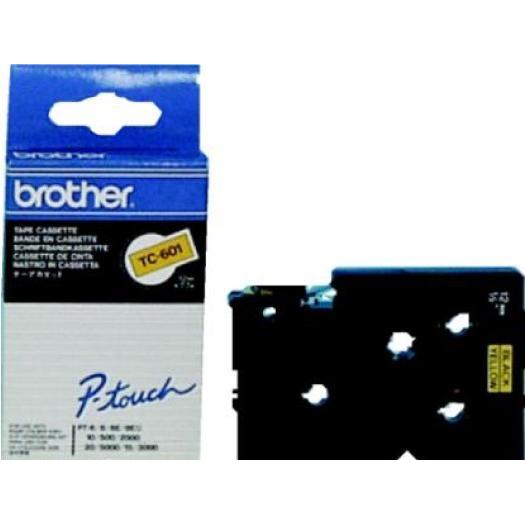 Thumbnail - Brother, Beschriftungsband, Tc-601 (1.20 cm, Gelb)