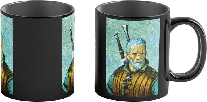 Produktbild CEN Kubek termoaktywny Good Loot Game Art Chronicles The Witcher (Wiedźmin) Geralt & Vincent van Gogh (450 ml, 1x)