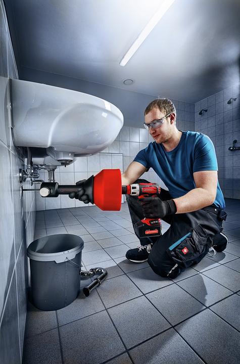 Productafbeelding Rothenberger Elektrische buisreiniger ROSPIMATIC CL Gr Spiraallengte 7,5 m Spiraal-Ø 8 mm (1 Pcs.)