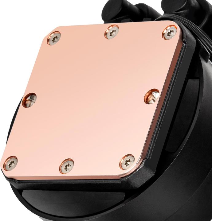 Actual product image Silverstone SST-VD240W-SLIM - High Performance slim All-In-One Liquid Cooler, Dual Adjustable 120mm