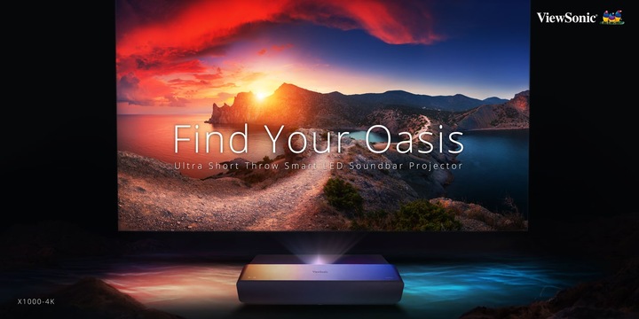 Produktbild Viewsonic X1000 (4K, 2400 lm, 0.25:1)
