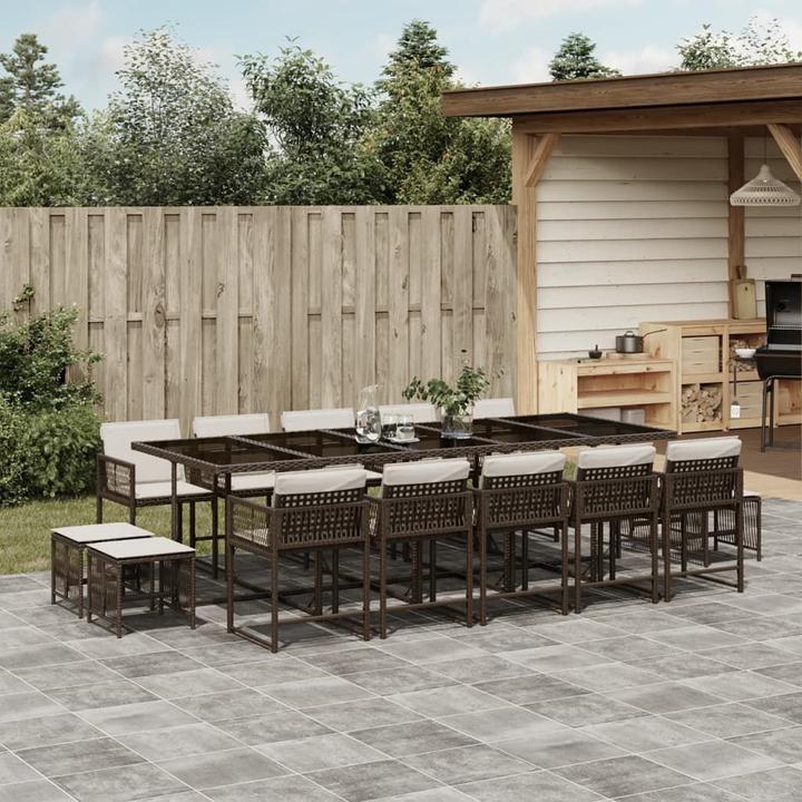 Produktbild vidaXL Garten Essgruppe (275 x 106 x 73 cm)