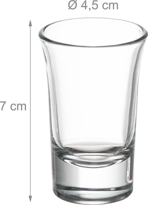 Productafbeelding Relaxdays Schnapps bord (0.40 dl, 1 x, Borrelglas)