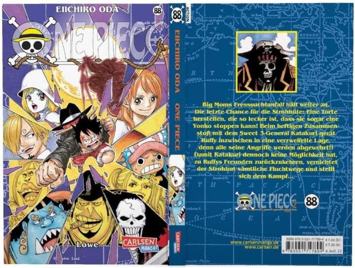 Produktbild One Piece 88 (Deutsch, Eiichiro Oda, 2018)