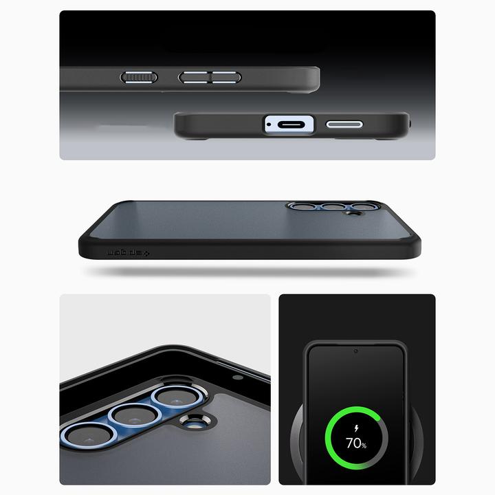 Produktbild Spigen Ultra Hybrid TPU Back Cover Schwarz Samsung Galaxy S25+ (Samsung Galaxy S25+)