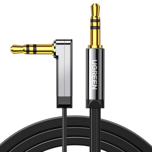 Productafbeelding Ugreen Audio AUX hoofdtelefoon platband schuin (2 m, 3,5 mm aansluiting (AUX))
