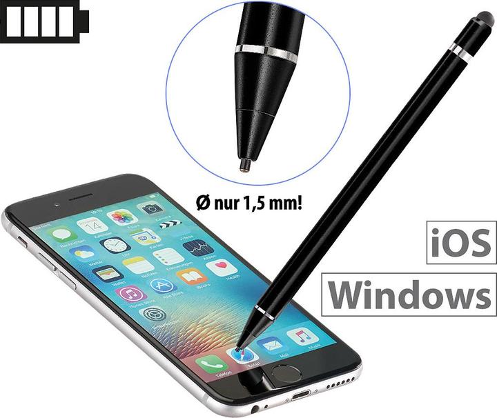 Produktbild Callstel Aktiver Touchscreen-Eingabestift mit integr. Akku
