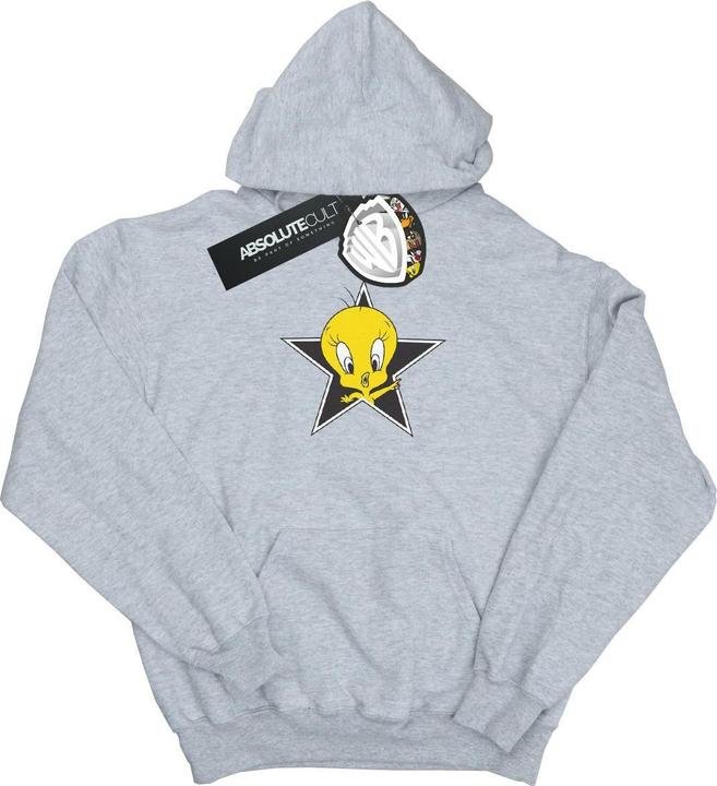 Actual product image Looney Tunes Womens/Ladies Tweety Pie Star Hoodie (S)