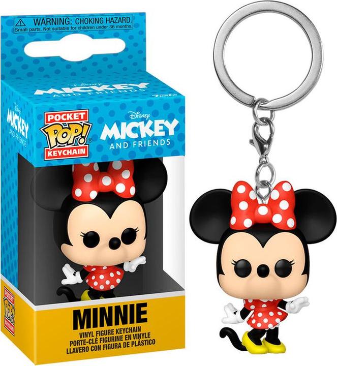 Produktbild Funko Portachiavi POP! Disney Mickey and Friends : Minnie