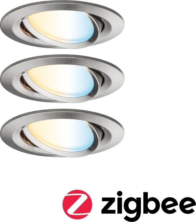 Produktbild Paulmann Einbauleuchte Nova Set Zigbee (530 lm)