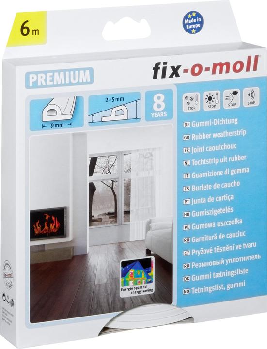 Image du produit Fix-o-moll P-Profil Gummi-Dichtung