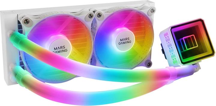 Immagine prodotto Mars Gaming Kit Watercooling Aio Ml-Ultra RGB - 240mm (Blanc)