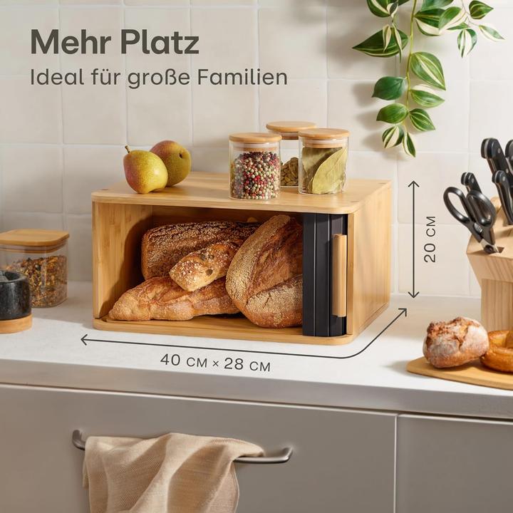 Actual product image Praknu Brotkasten mit Schiebetür